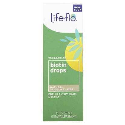 Life Flo Biotin Drops 10,000 mcg