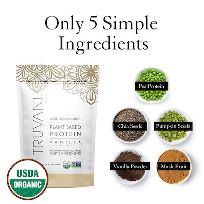 Truvani Vanilla Plant Based Protein