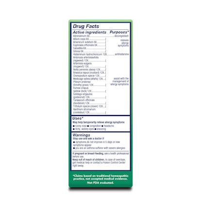 Natural Care BioAllers Pollen Hayfever