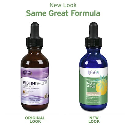 Life Flo Biotin Drops 10,000 mcg
