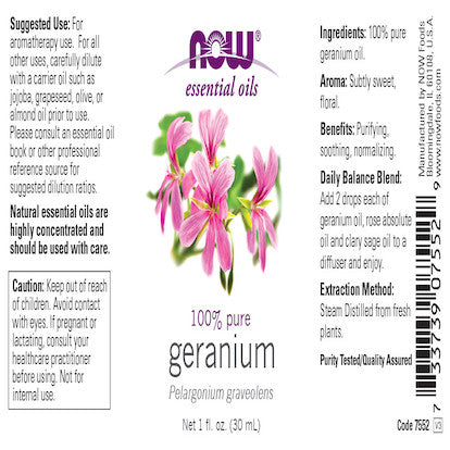 Now Geranium Oil