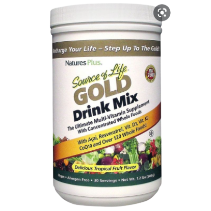 Nature's Plus Source of Life Gold Drink Mix