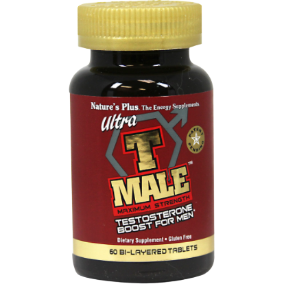 Nature's Plus Ultra T Male Bi-Layered tablets- Testerone Booster for men