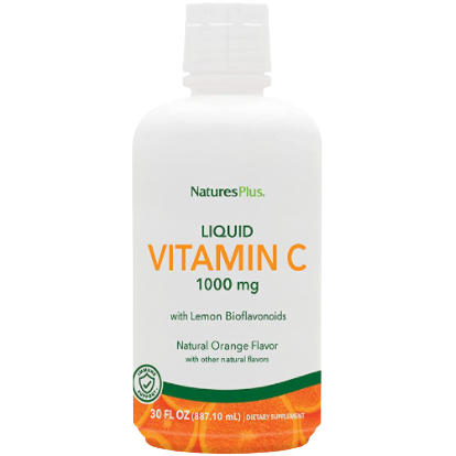 Nature's Plus Vitamin C Liquid- Orange