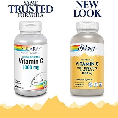 Solaray Vitamin C With Rose Hips & Acerola 1000 mg