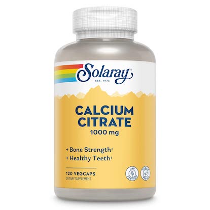 Solaray Calcium Citrate 1000mg