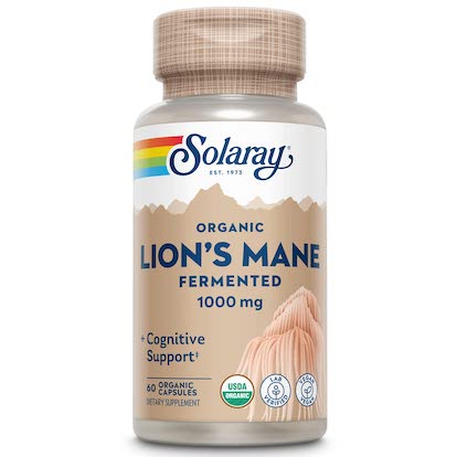 Solaray Organic Lion’s Mane