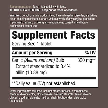 Nature's Way Garlinase 5000