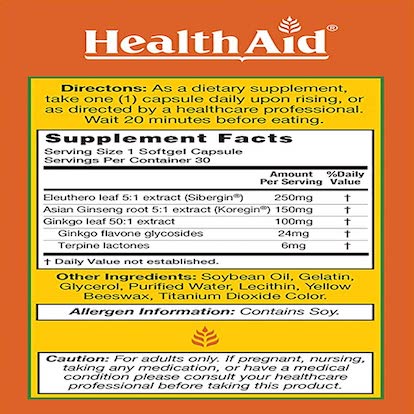 Health Aid Ginkgo Vital 3