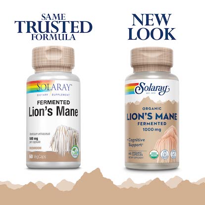 Solaray Organic Lion’s Mane