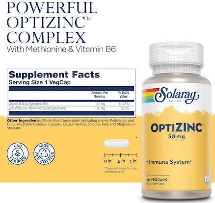 Solaray OptiZinc 30 mg