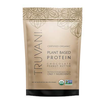 Truvani Chocolate Peanut Butter Plant Based Protein