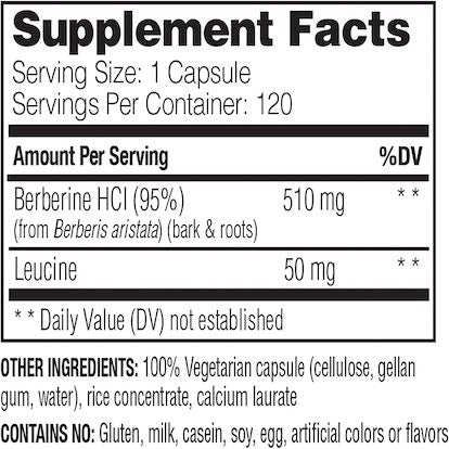 Enzymedica Berberine Capsules