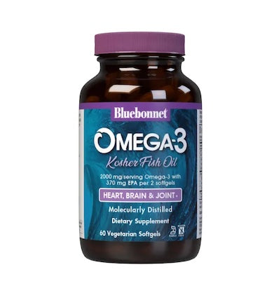 Bluebonnet Omega-3 Kosher Fish Oil