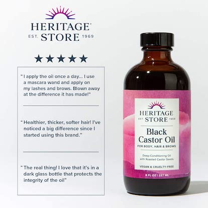 Heritage Store Black Castor Oil