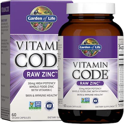 Garden of Life Vitamin Code Raw Zinc