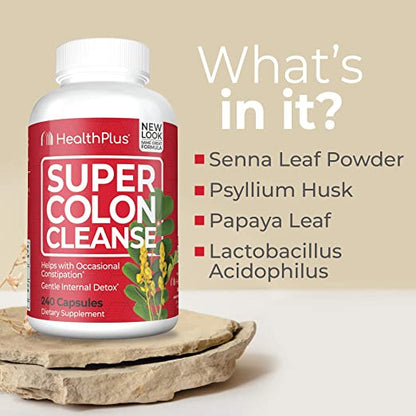 Health Plus Super Colon Cleanse Capsules