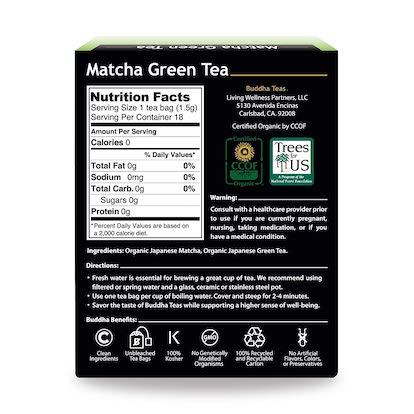 Buddha Teas Matcha Green Tea