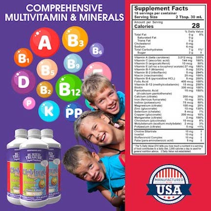 Buried Treasure Children's Daily Multi Citrus Flavor - 16 fl oz