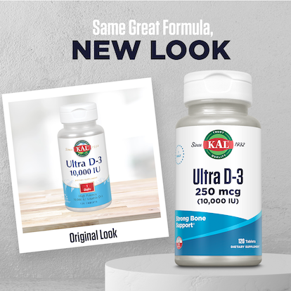 KAL Ultra D-3 250 mcg (10,000 IU)