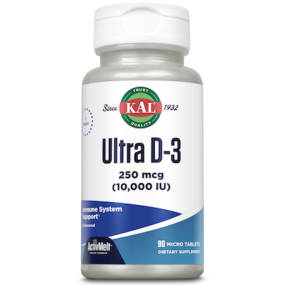 KAL Ultra D-3 250 mcg (10,000 IU)