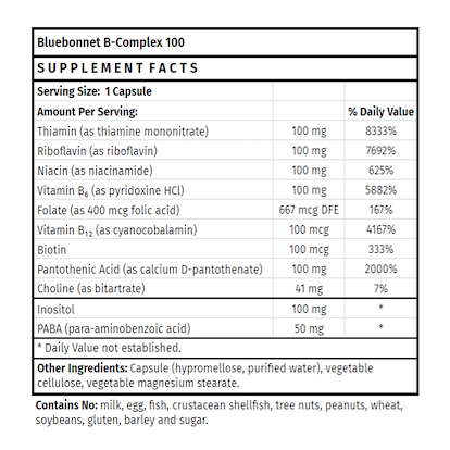 Bluebonnet B-Complex 100