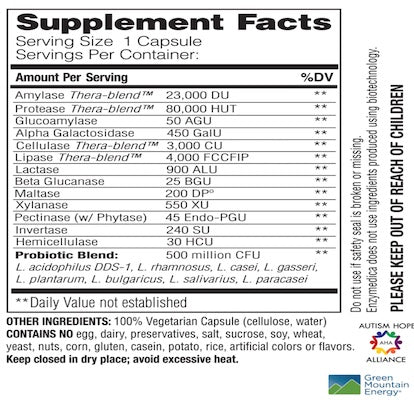 Enzymedica Digest Gold +Probiotics