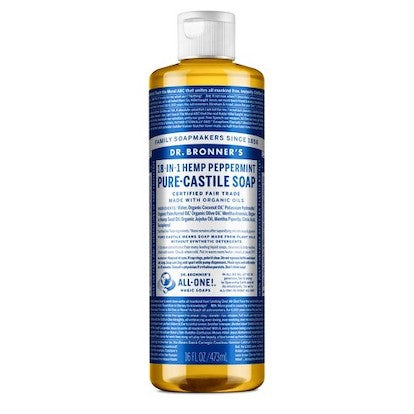 Dr. Bronner's Pure Castile Peppermint Soap