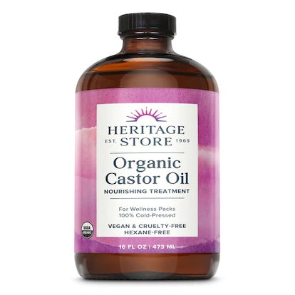 Heritage Store Organic Castor Oil