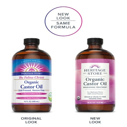 Heritage Store Organic Castor Oil