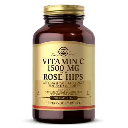 Solgar Vitamin C 1500 mg with Rose Hips
