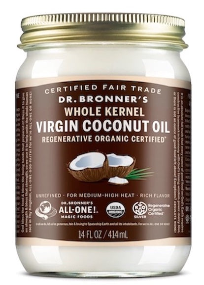 Dr. Bronner's Whole Kernel Virgin Coconut Oil