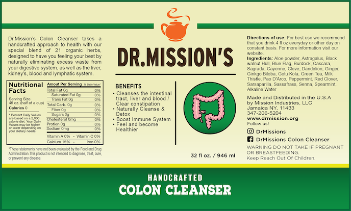 Dr. Mission's Colon Cleanser
