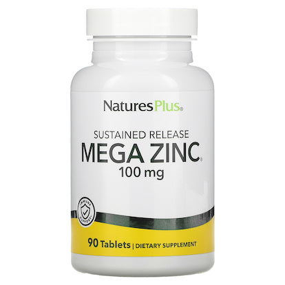 Natures Plus Mega Zinc 100 mg