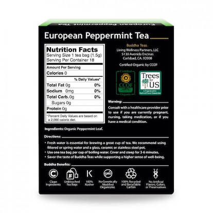 Buddha Teas European Peppermint Tea