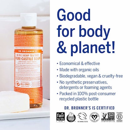Dr. Bronner's Pure Castile Tea Tree Soap