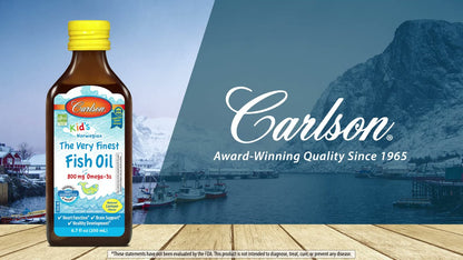Carlson Kid's Norwegian The Very Finest Fish Oil 6.7 fl oz