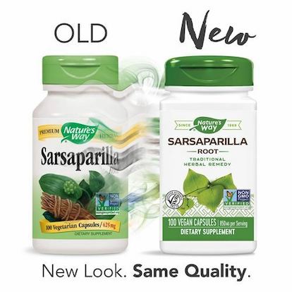 Nature's Way Sarsaparilla Root