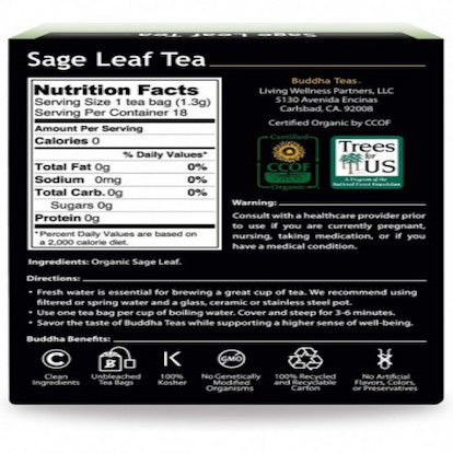 Buddha Teas Sage Leaf Tea