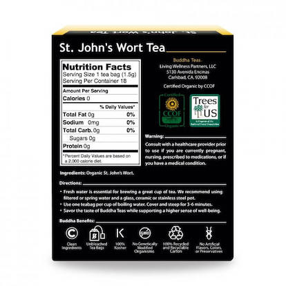 Buddha Teas St. John's Wort Tea